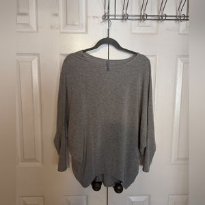 Jolie, gray, long bat sleeve shirt, size: small